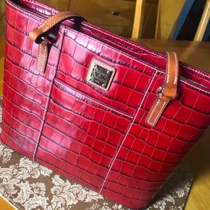 RED D&B HANDBAG